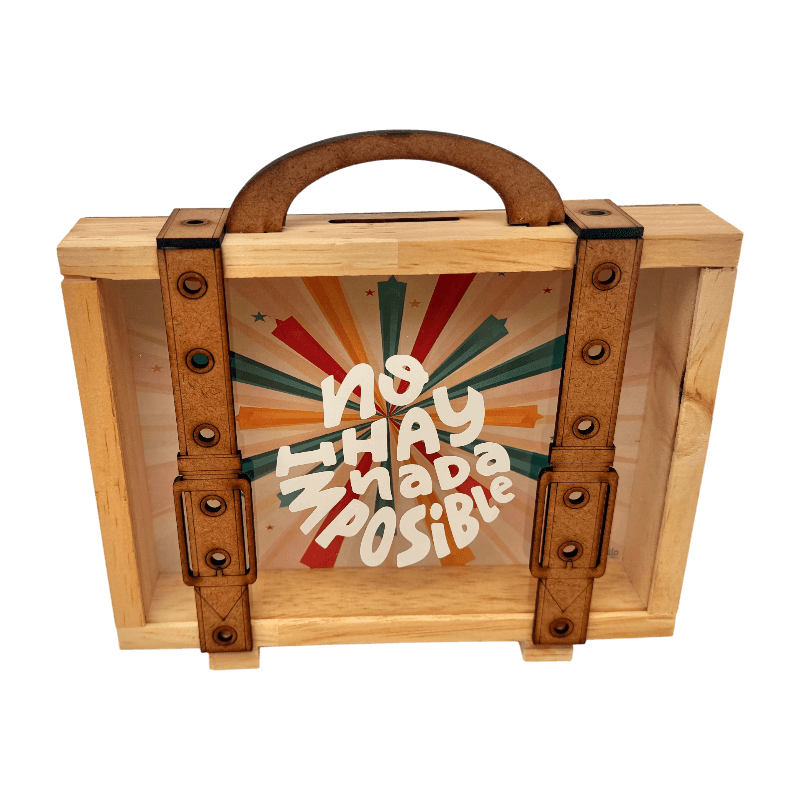 Alcancia Maleta Pequeña