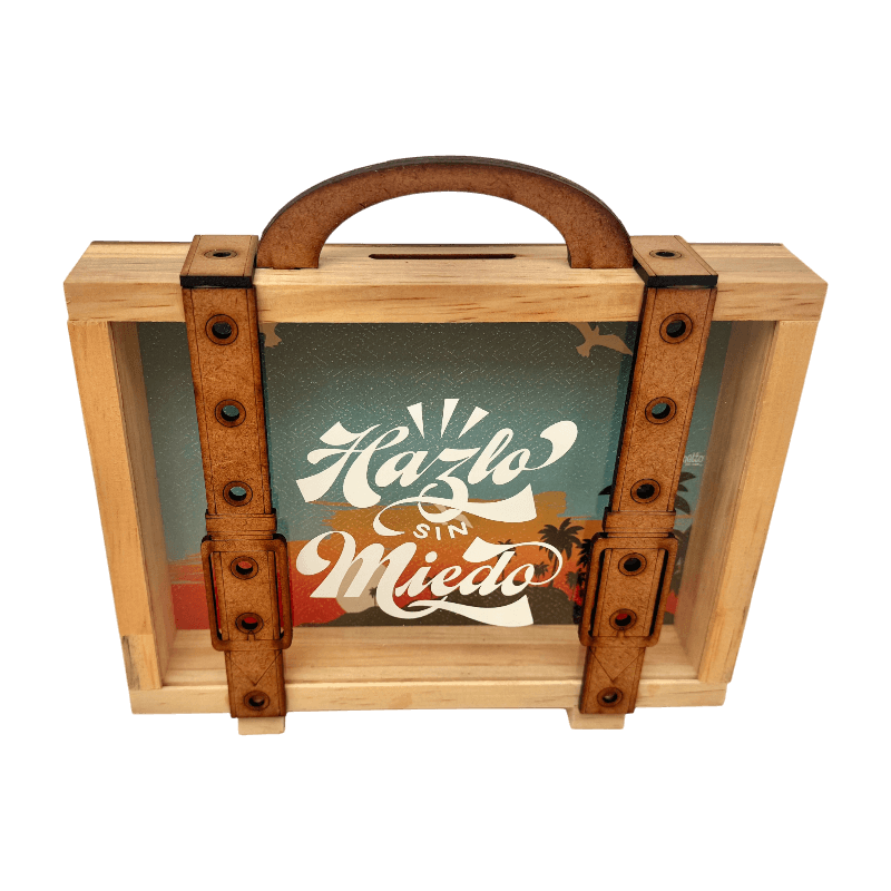 Alcancia Maleta Pequeña