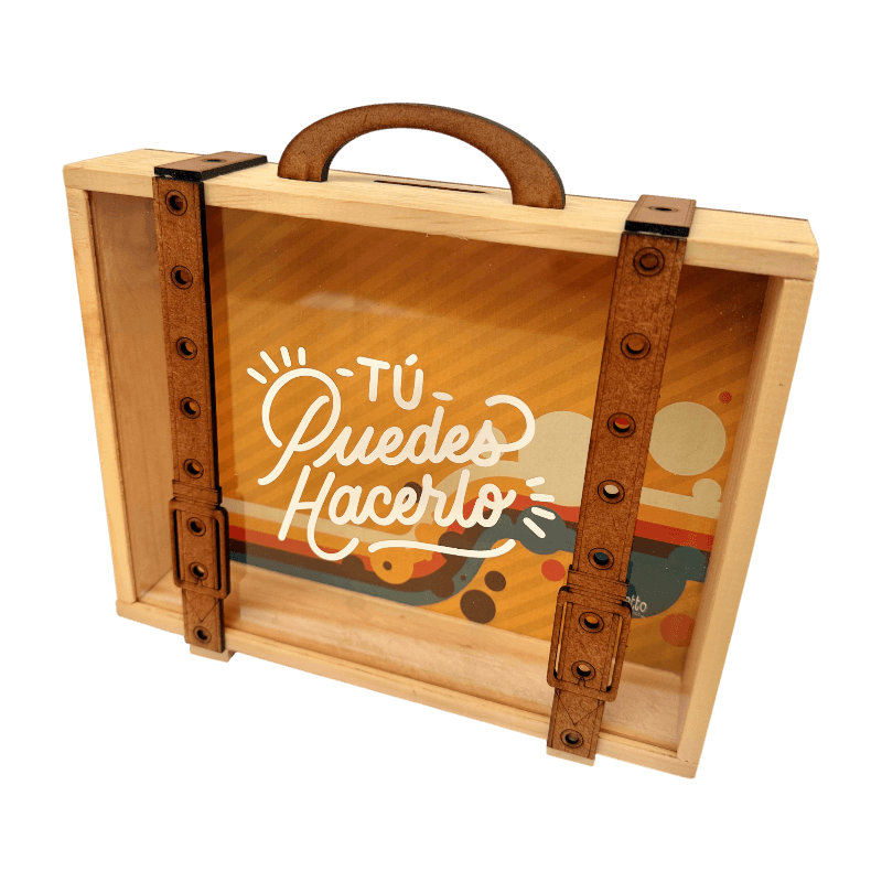 Alcancia Maleta Grande