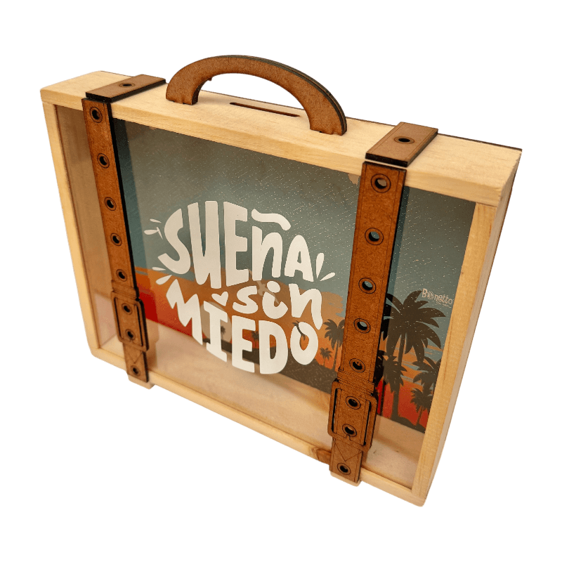 Alcancia Maleta Grande