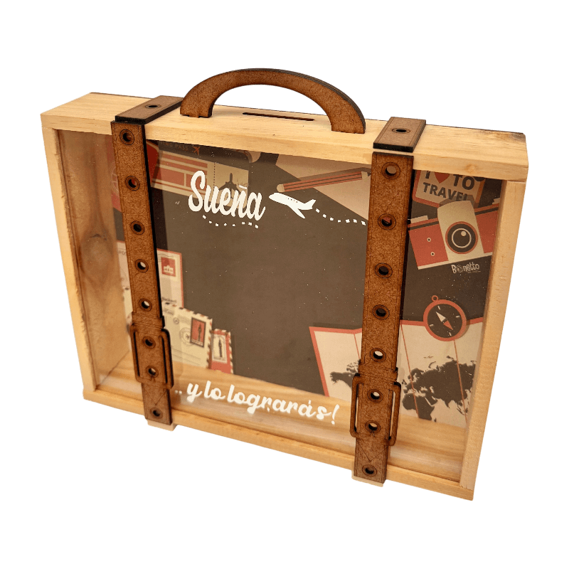 Alcancia Maleta Grande