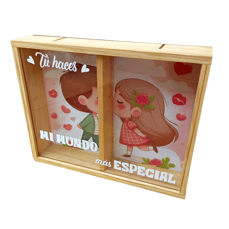 3020 Alcancia Duo Love Pequeña